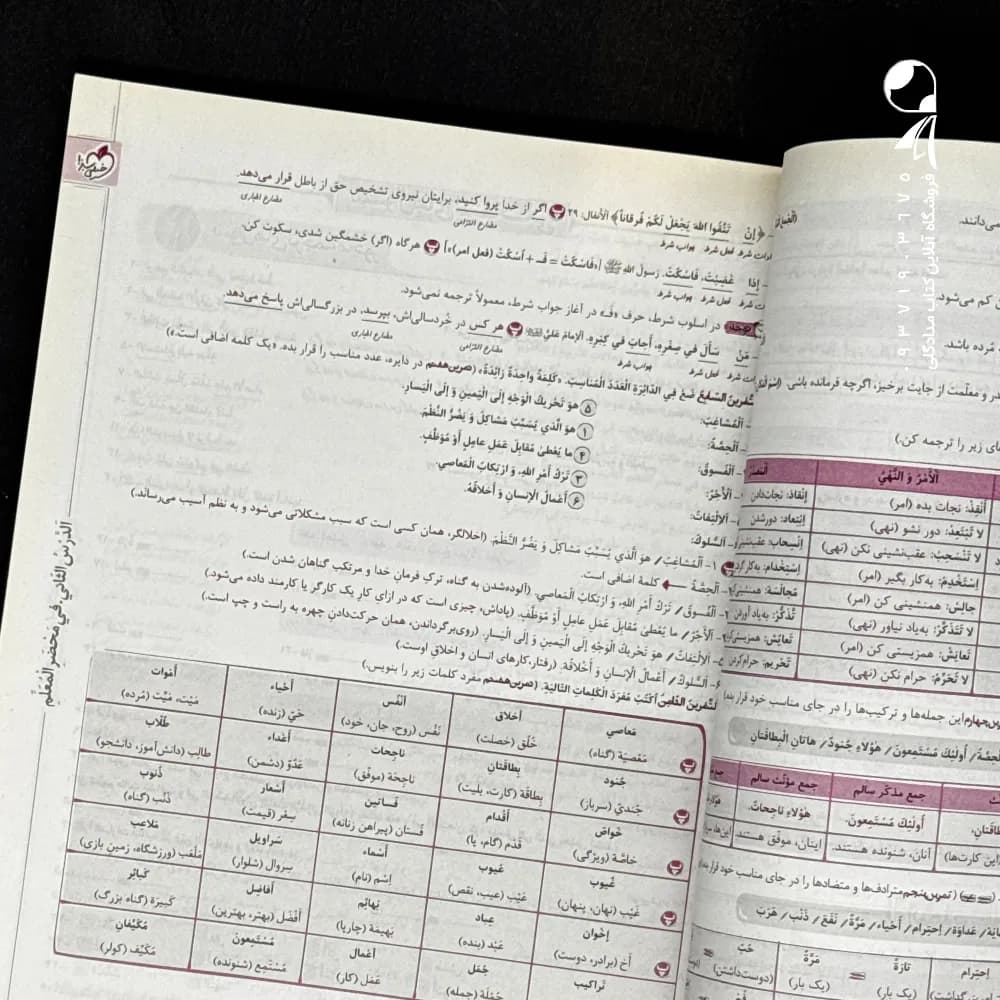 کتاب ماجراهای من و درسام عربی یازدهم خیلی سبز (دست دوم) — تصویر ۳