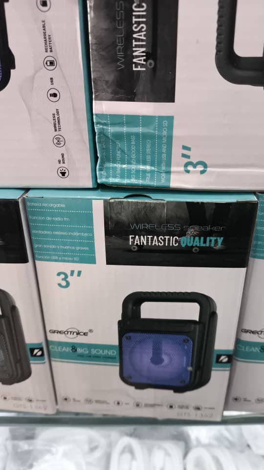 اسپیکر بلوتوثی GTS-1362 سه اینچ گریت نایس