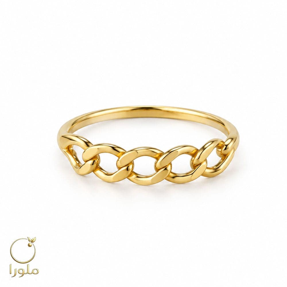 انگشتر طلا کارتیه زیر یک گرم کد 23009
