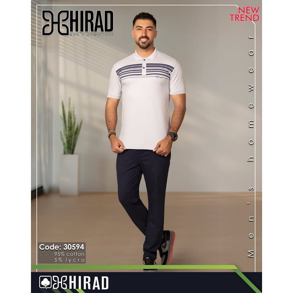 ست تیشرت با شلوار مردانه هیراد کد 30594