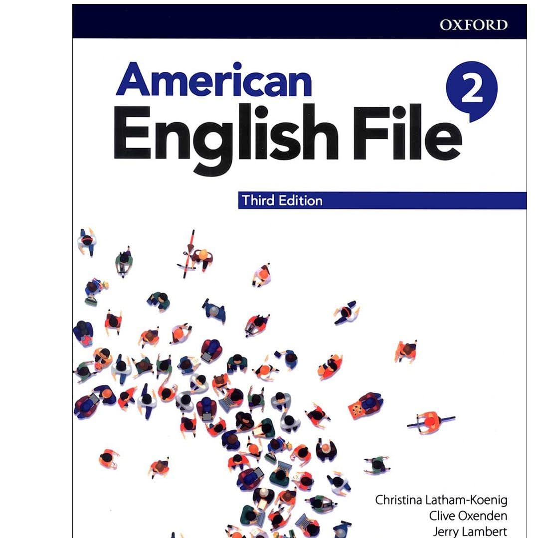کتاب زبان American English File 2 Third Edition آمریکن انگلیش فایل 2 ویرایش سوم