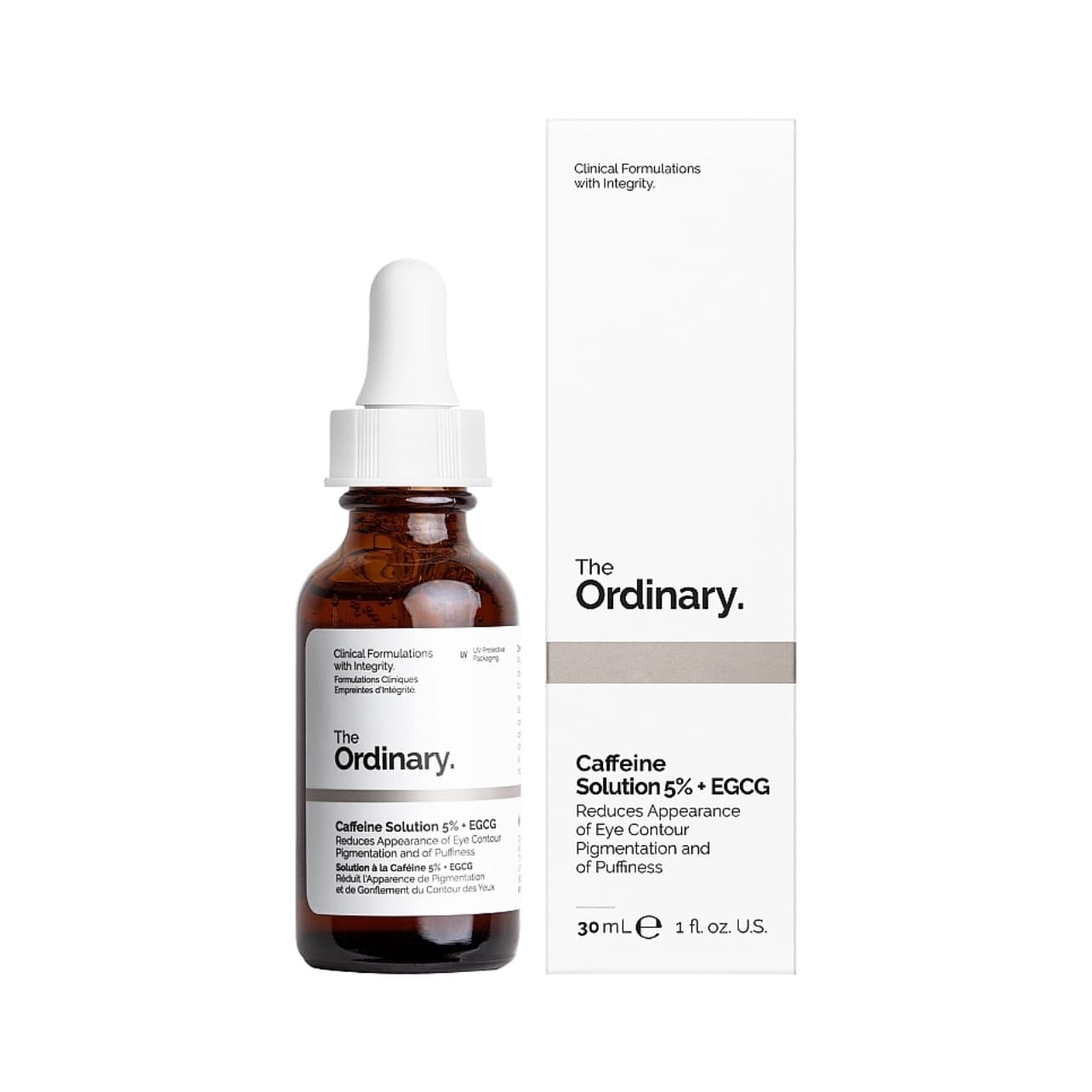 سرم کافئین سولوشن %5 + EGCG اوردینری