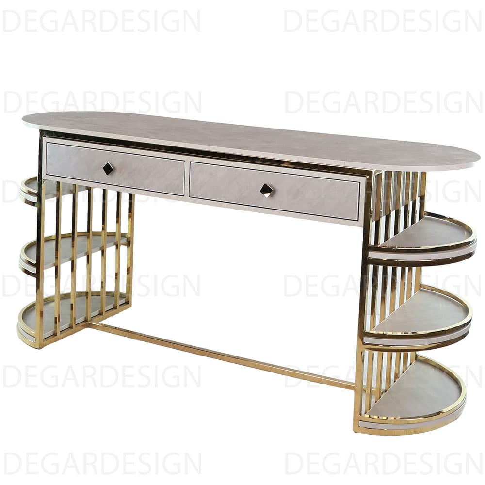 Yani Side Basket Nail Table Model