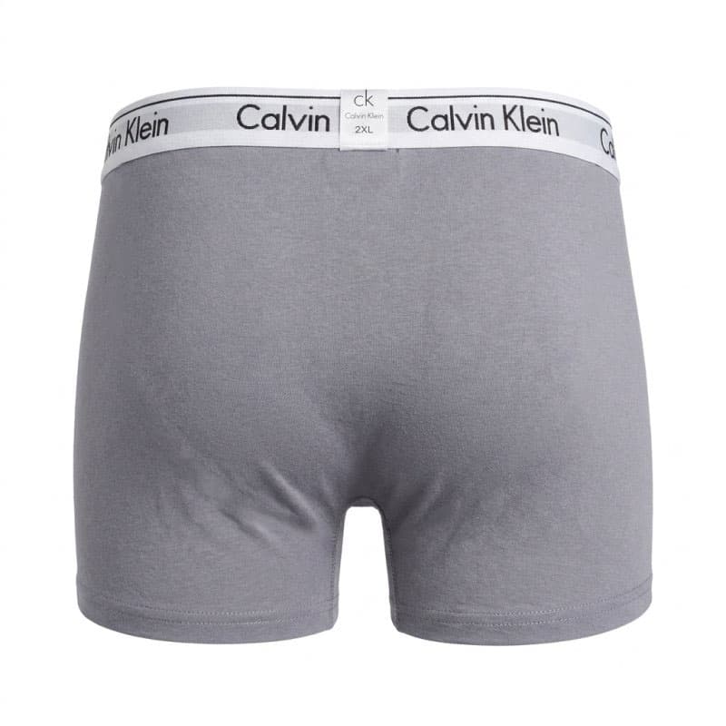 شورت باکسر مردانه مدل Calvin Klein کد 10473 رنگ طوسی — تصویر ۳