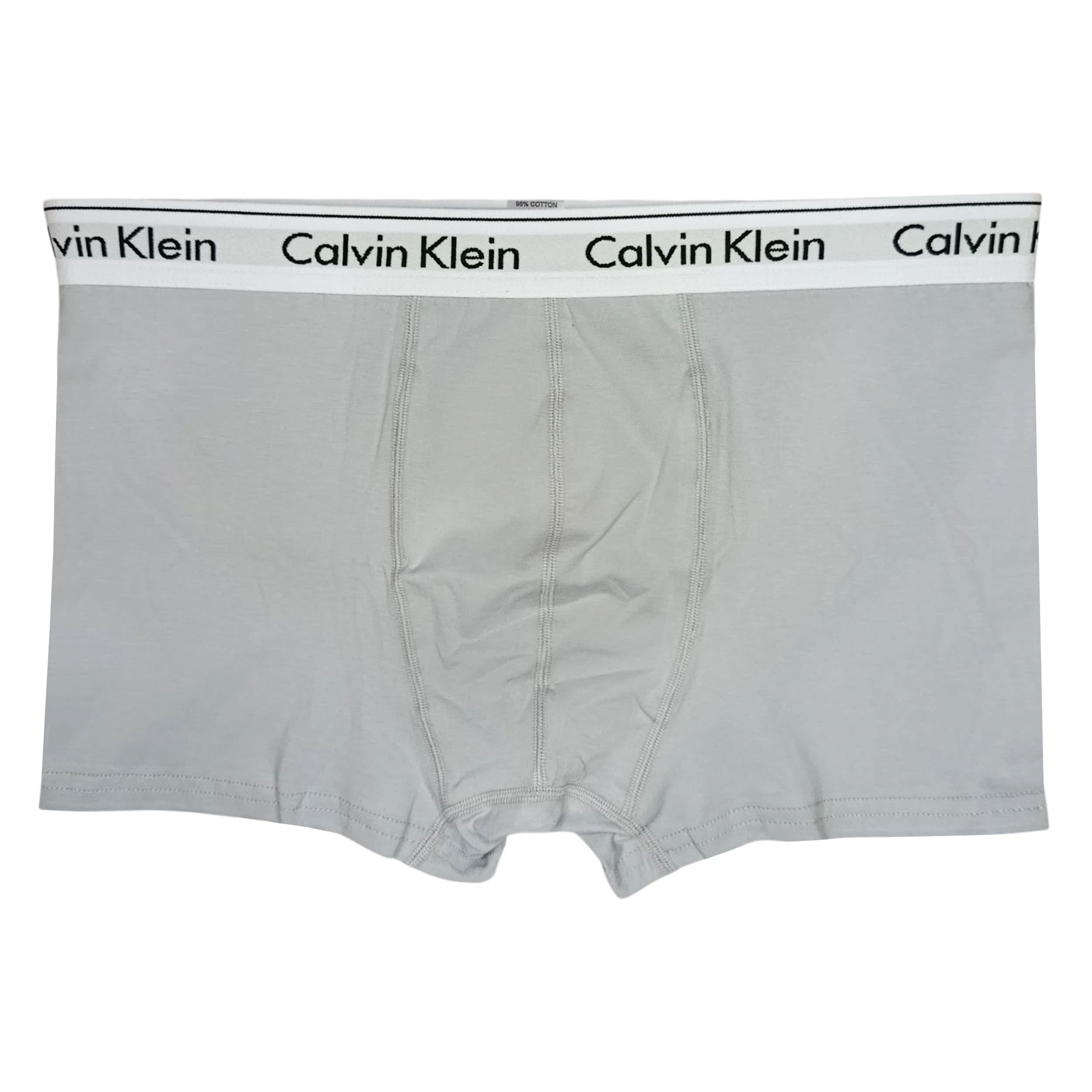 شورت باکسر مردانه مدل Calvin Klein کد 10473 رنگ طوسی — تصویر ۴