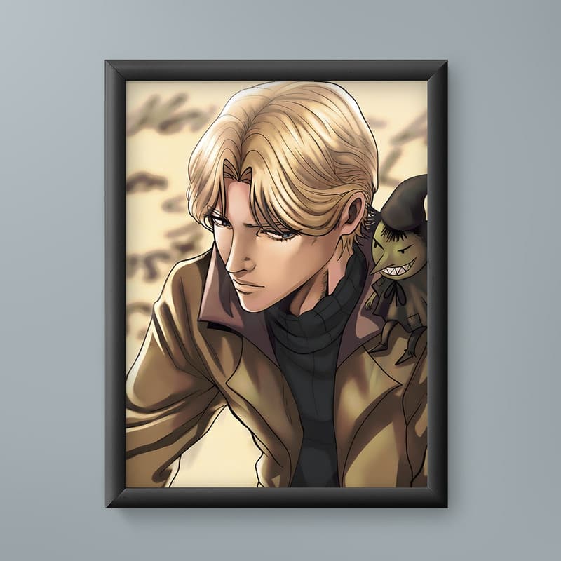 تابلو مدل انیمه یوهان لیبرت مانستر Johan Liebert Monster anime 13
