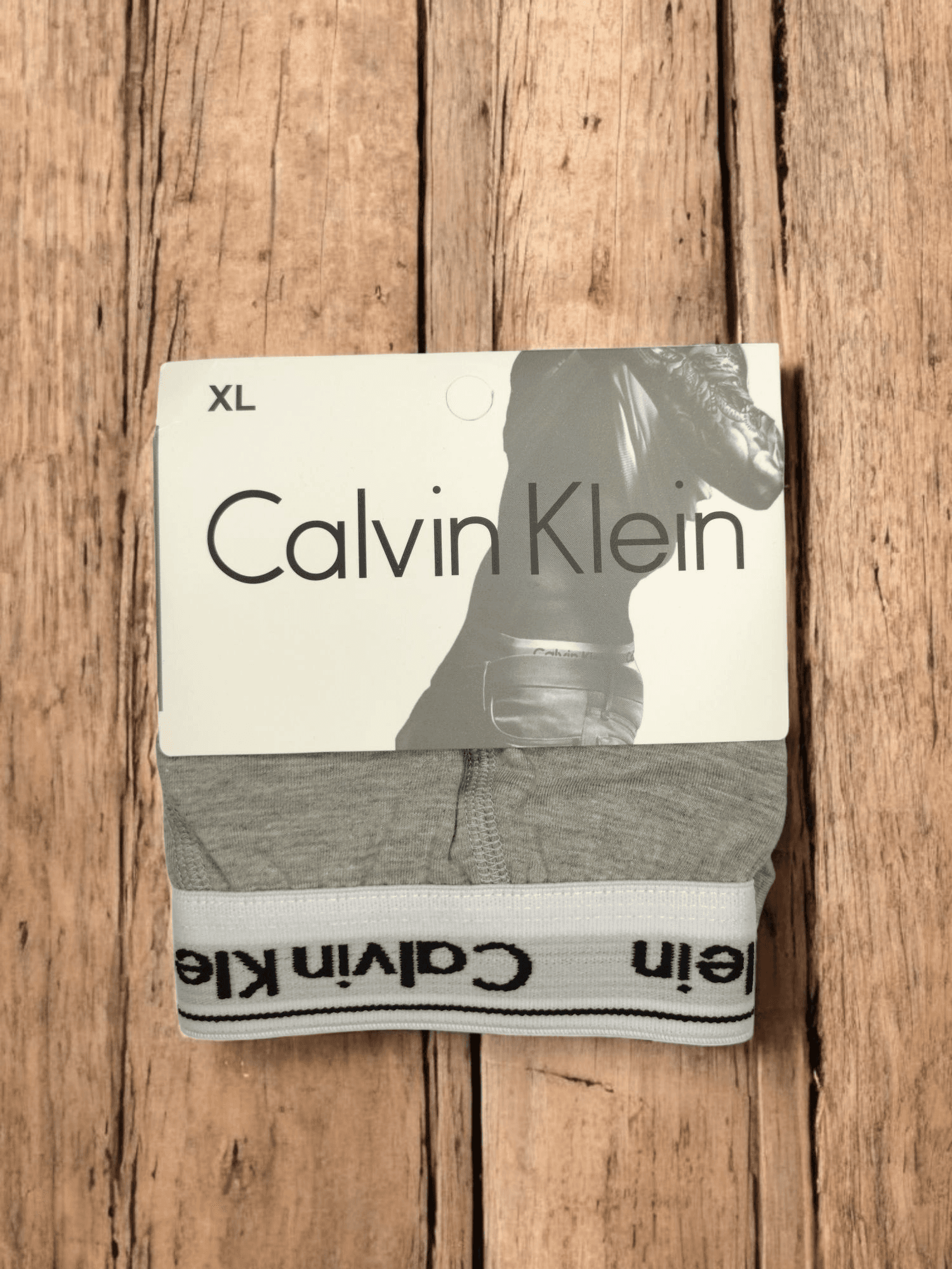 شورت مردانه اسلیپ مدل Calvin Klein کد sl-10432 رنگ طوسی — تصویر ۳