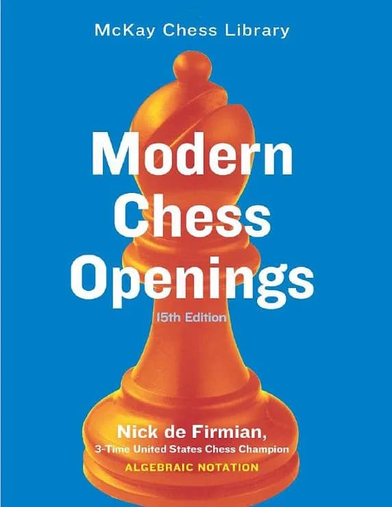 دانلود کتاب Modern Chess Openings 15th Edition – معتبرترین مرجع گشایش‌های شطرنج