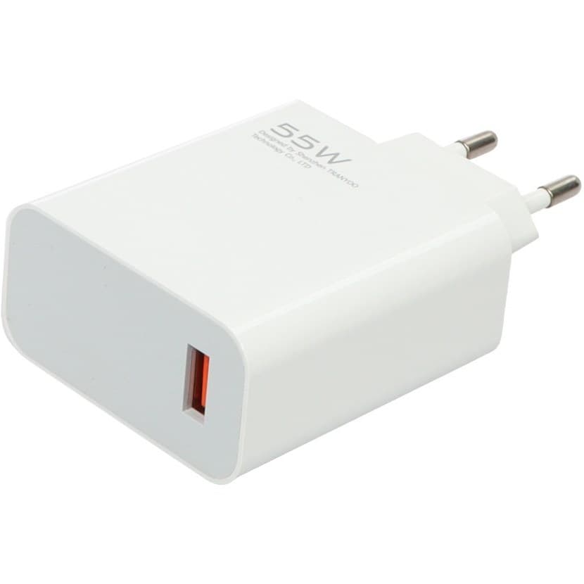 شارژر دیواری 55W فست تک پورت TRANYOO مدل EU3-C به همراه کابل شارژ Type-C — تصویر ۶
