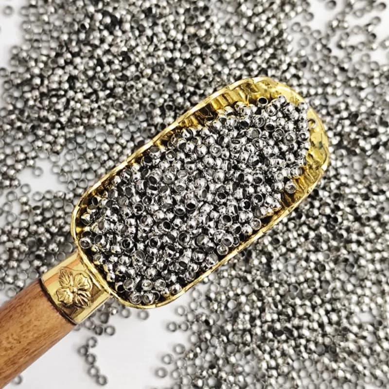 استاپر نقره ای 2.5میل(بسته 5گرمی)