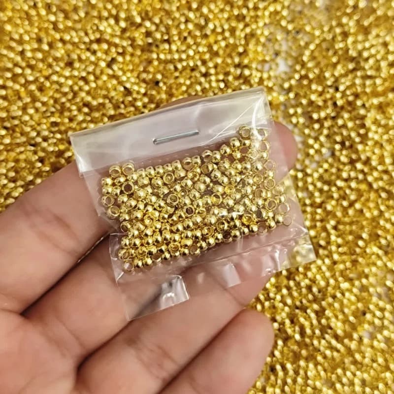 استاپر طلایی 2.5میل(بسته 5گرمی) — تصویر ۳