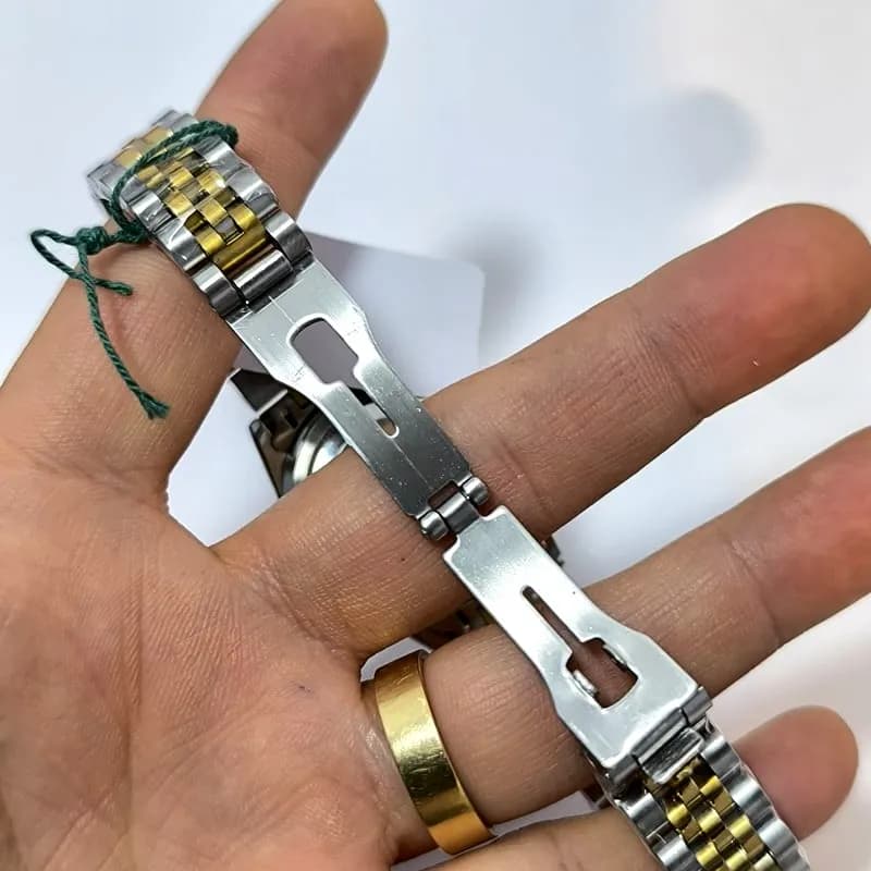 ساعت زنانه رولکس دیت جاست – کیفیت بالا – 123801 — تصویر ۵