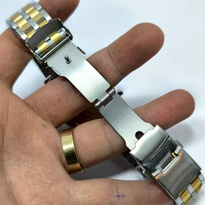 ساعت مردانه سیتیزن تاریخ دار – طلایی – 114701 — تصویر ۵