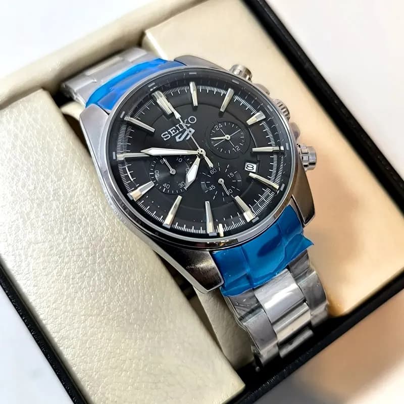 ساعت مردانه سیکو – تاریخ دار – رنگ ثابت – کرنوگراف – 104901 — تصویر ۲