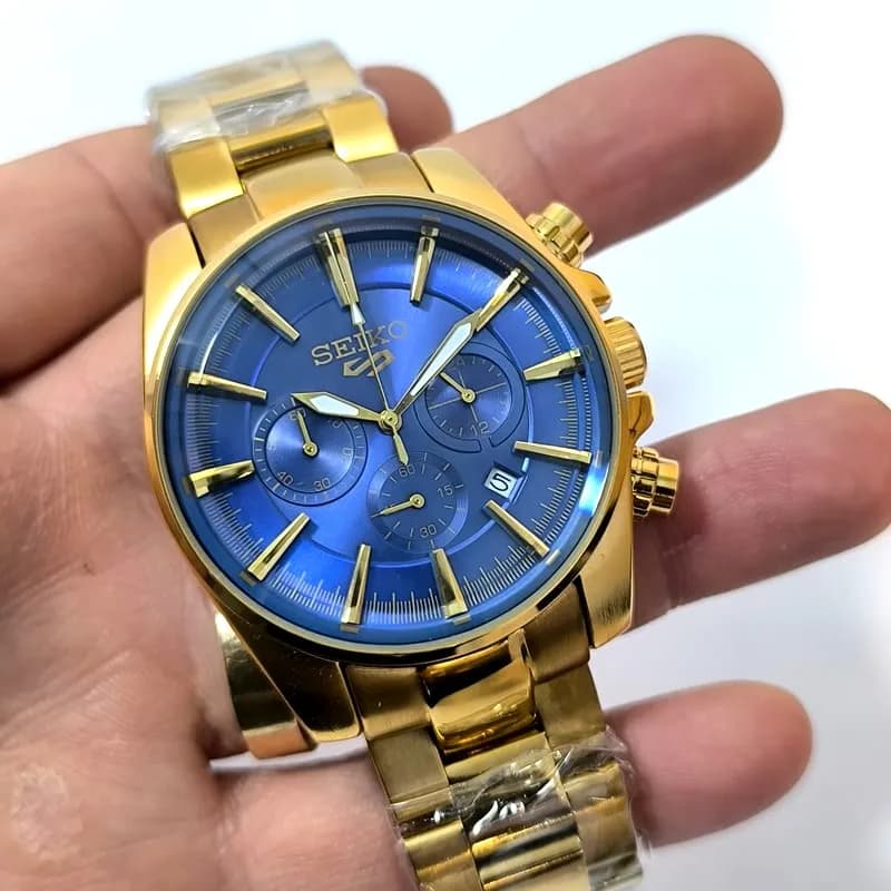ساعت مردانه سیکو – تاریخ دار – رنگ ثابت – کرنوگراف – 108001 — تصویر ۳