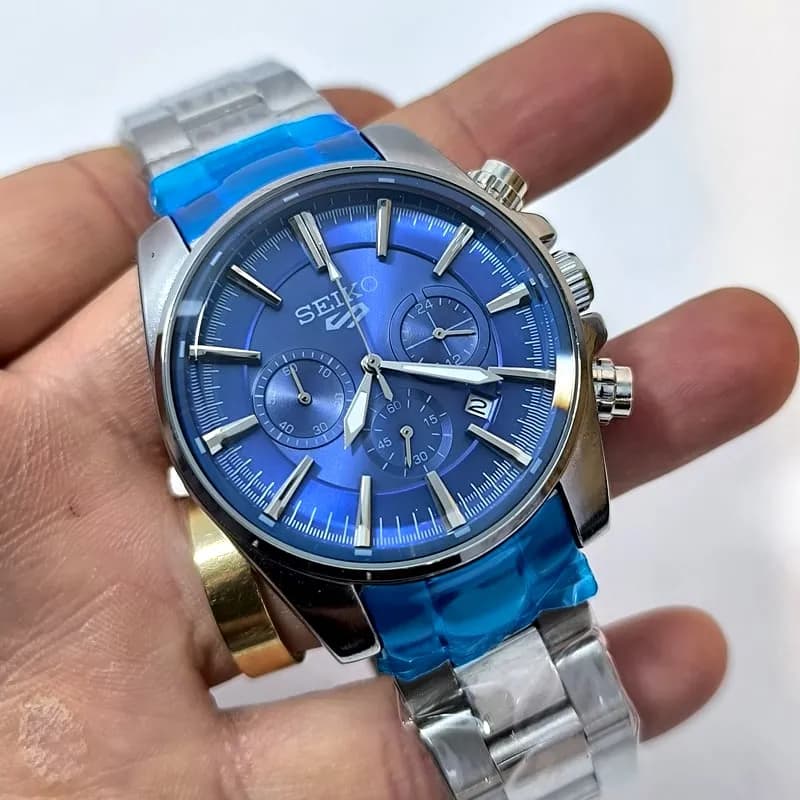 ساعت مردانه سیکو – تاریخ دار – رنگ ثابت – کرنوگراف – 106701 — تصویر ۳