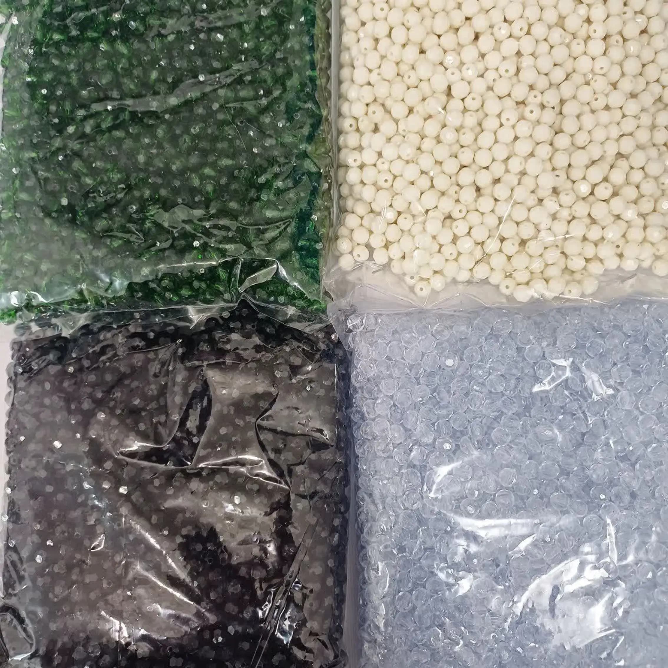 مهره رنگی ایرانی زنبوری 8میل(کارتن 4رنگ) عمده کارتنی — تصویر ۲