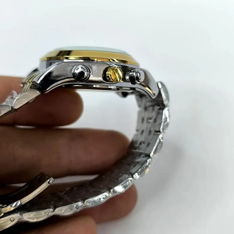 ساعت زنانه رومانسون والنتینو – موتور ژاپن – تاریخ دار – طرح سه موتور – 1526 — تصویر ۷