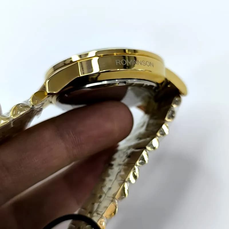 ساعت مردانه رومانسون والنتینو – موتور ژاپن – تاریخ دار – طرح سه موتور – 1523 — تصویر ۶