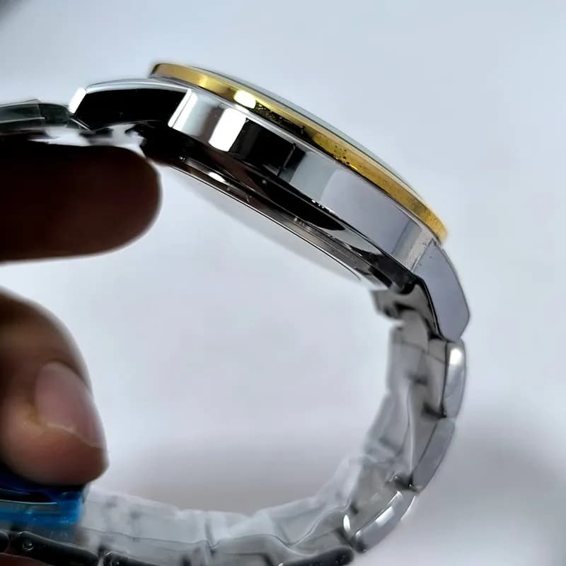 ساعت مردانه الگانس طرح سه موتور ژاپن – رنگ ثابت – ضد آب – 5000 — تصویر ۷