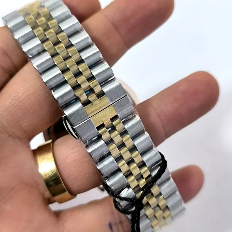 ساعت مردانه رومانسون والنتینو – موتور ژاپن – تاریخ دار – طرح سه موتور – 119001 — تصویر ۷