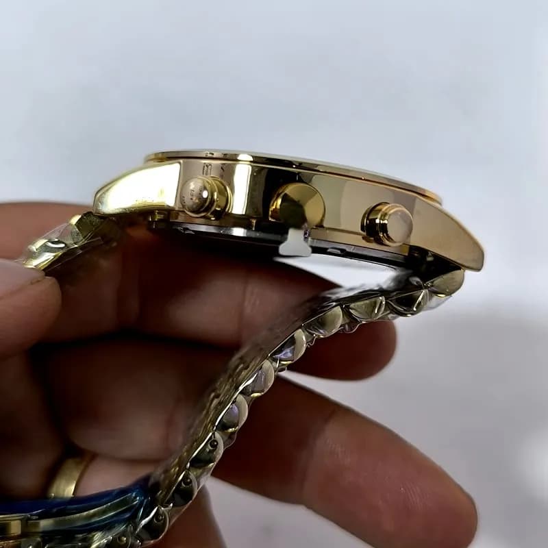 ساعت مردانه رومانسون والنتینو – موتور ژاپن – تاریخ دار – طرح سه موتور – 1456 — تصویر ۴