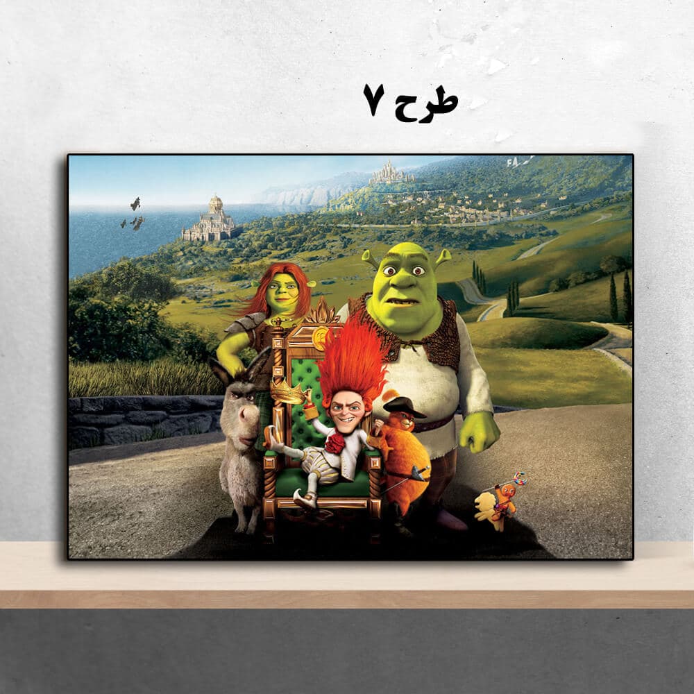 تابلو انیمیشن Shrek Forever After 2010 — تصویر ۸