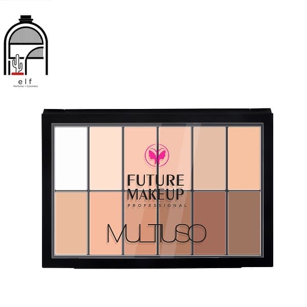 پالت کانتور چرب فیوچر میکاپ مدل FU801 Future Makeup Cream Contour Palette (FU801)
