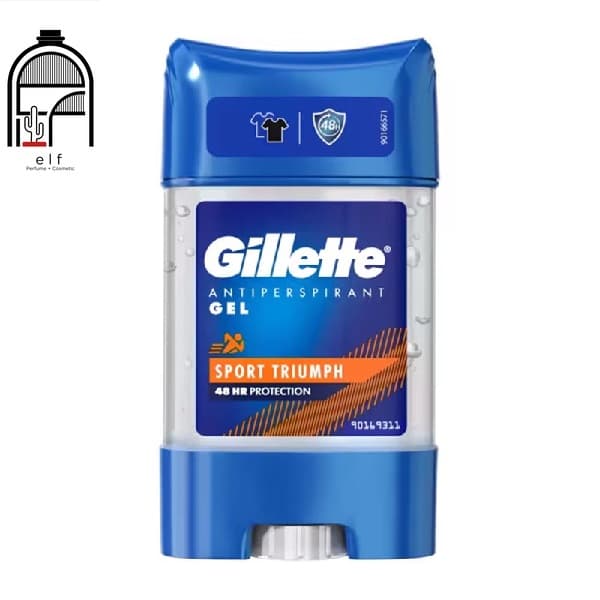 مام ژله‌ای ضدتعریق مردانه ژیلت مدل Sport Triumph Gillette Clear Gel Sport Triumph Deodorant