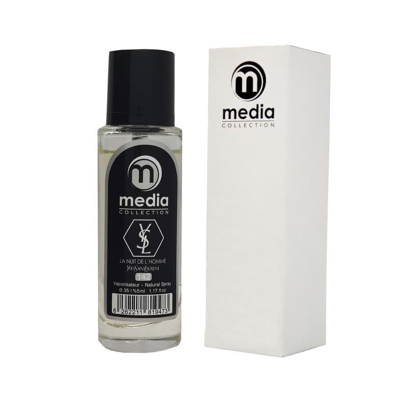 عطر جیبی مردانه مدیا مدل la niut de homme با رایحه شیرین حجم 35 میلی‌لیتر