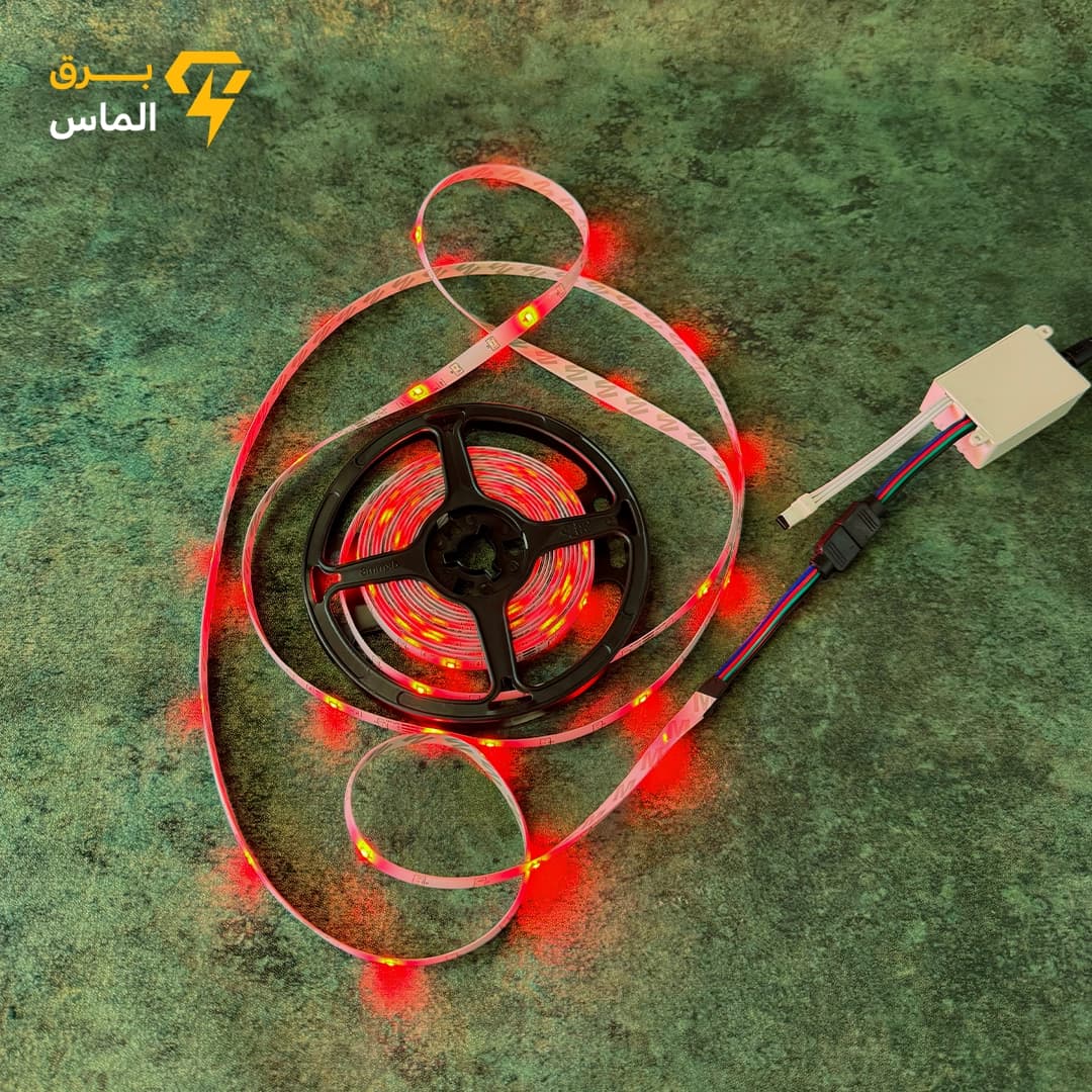 ریسه ال ای دی RGB گیمینگ 5 متری چیپ 2835 با ریموت و آداپتور / ضمانت بازگشت وجه — تصویر ۷