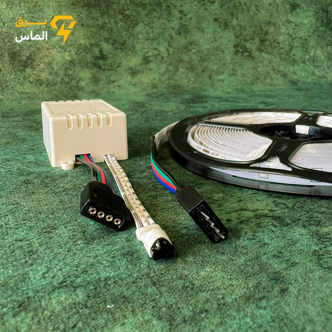 ریسه ال ای دی RGB گیمینگ 5 متری چیپ 2835 با ریموت و آداپتور / ضمانت بازگشت وجه — تصویر ۴