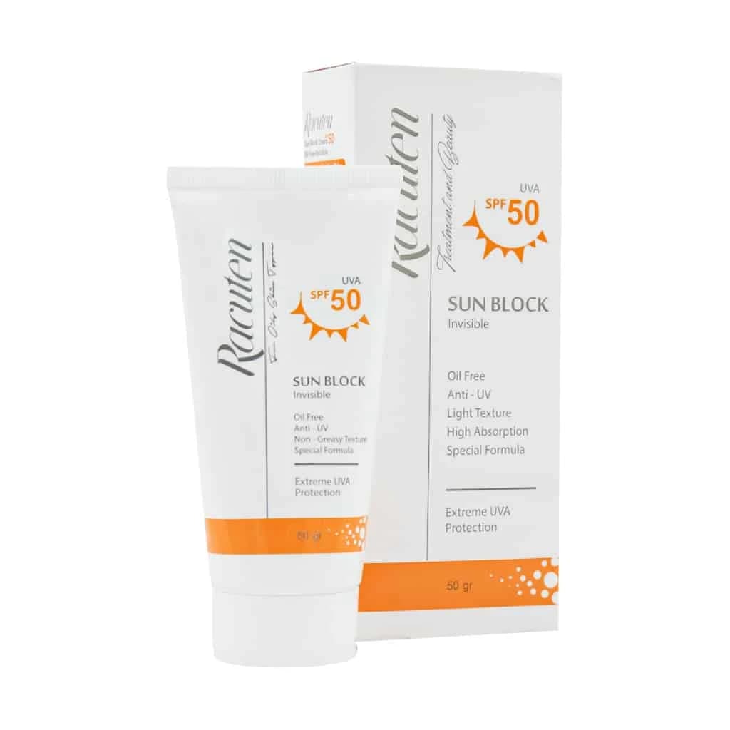 کرم ضد آفتاب SPF50 پوست چرب و مختلط راکوتن 50 گرم — تصویر ۵