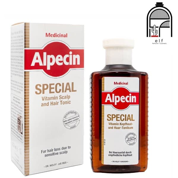 تونیک ضد ریزش آلپسین اسپشیال مخصوص پوست سر حساس | Alpecin Special Vitamin Tonic