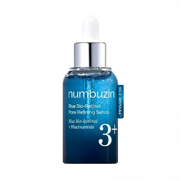 سرم کوچک کننده منافذ رتینول آبی شماره 3+ نامبوزین Numbuzin No.3+ Retinol Blue Serum