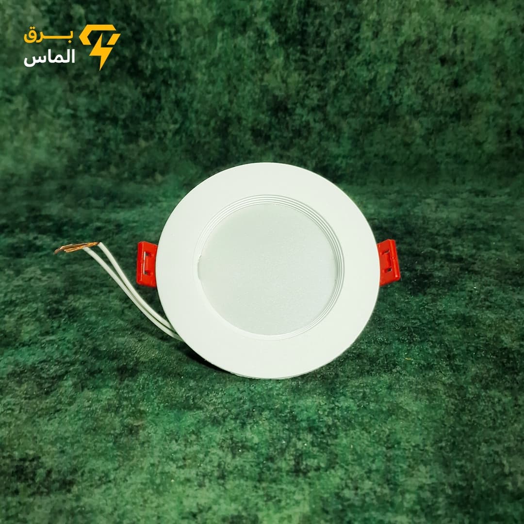 چراغ هالوژن توکار سقفی ۷ وات پارس رنگ نچرال / ضمانت 1 ساله معتبر