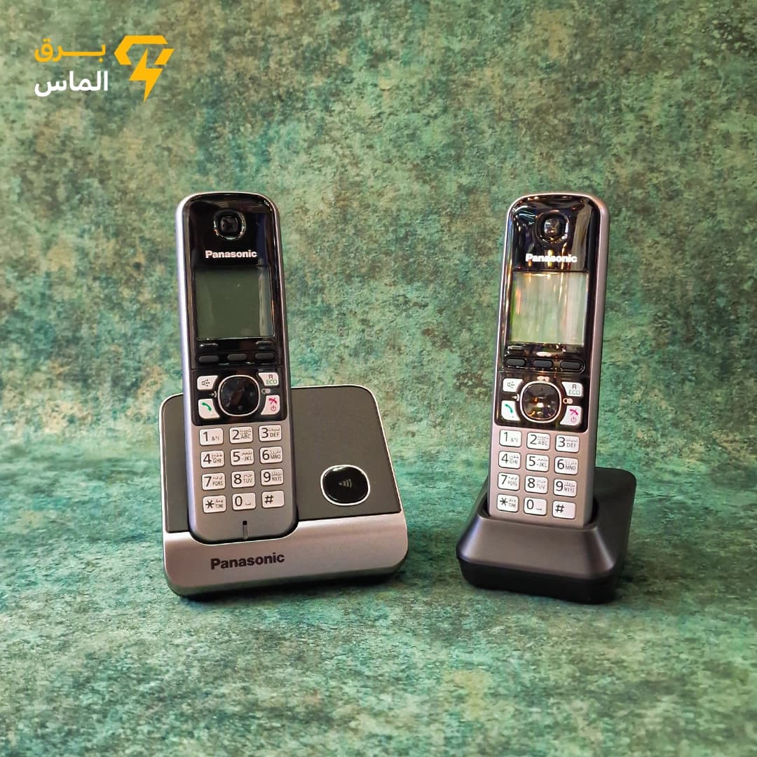 6712 Panasonic تلفن بیسیم دو گوشی پاناسونیک ساخت مالزی