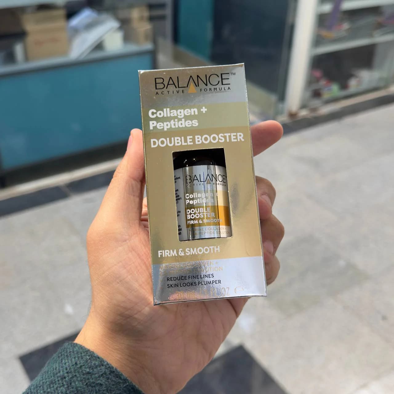 سرم کلاژن پپتاید دابل بوستر بالانس 30 میل Collagen + peptides double booster Balance — تصویر ۵