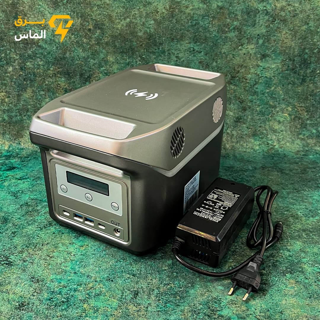 پاور استیشن 500 وات واقعی (یو پی اس – UPS) با نمایشگر مدرن و چراغ دور LED / ضمانت بازگشت وجه