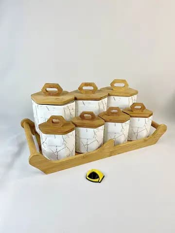 پاسماوری سرامیکی سفید ماربل شش ضلعی — تصویر ۲