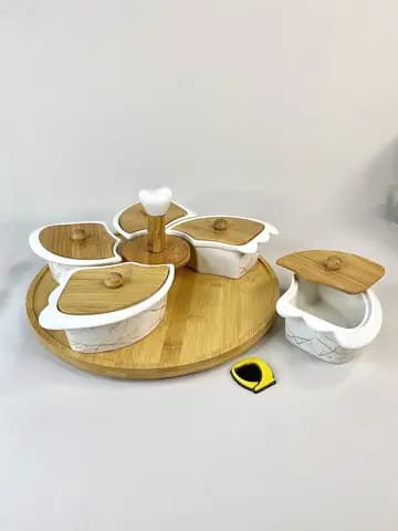 اردور خوری سرامیکی سفید ماربل دالبری — تصویر ۳