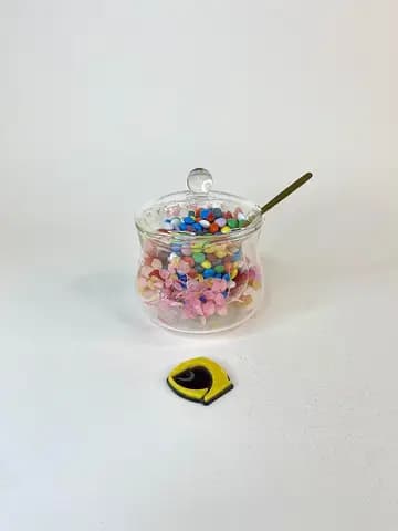 شکر ریز دوجداره گل خشک خمره ای