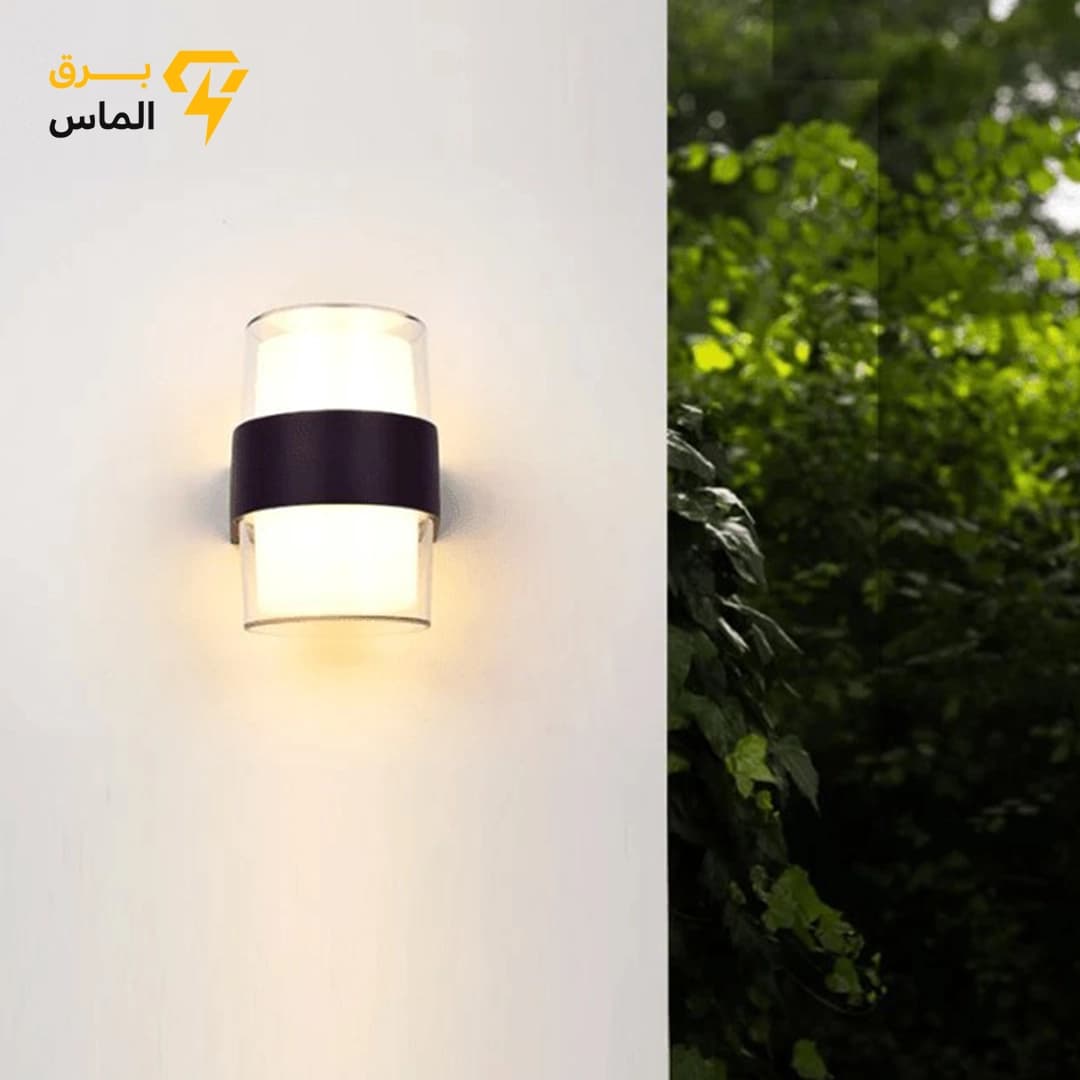 چراغ دیواری دکوراتیو دو طرفه ۱۰ وات گلس