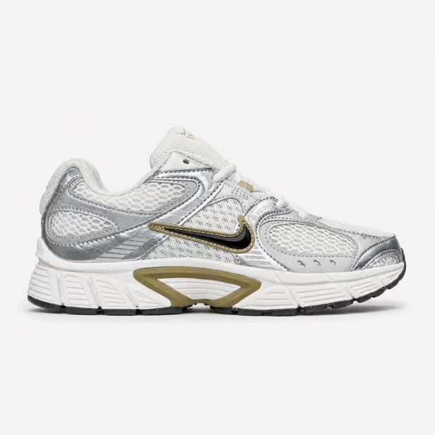 کتونی نایک وی فایو نقره ای طلایی Nike V5 RNR Parachute Beige