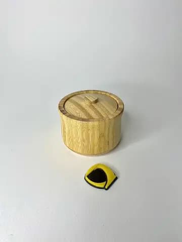 قندان بامبو کمر باریک