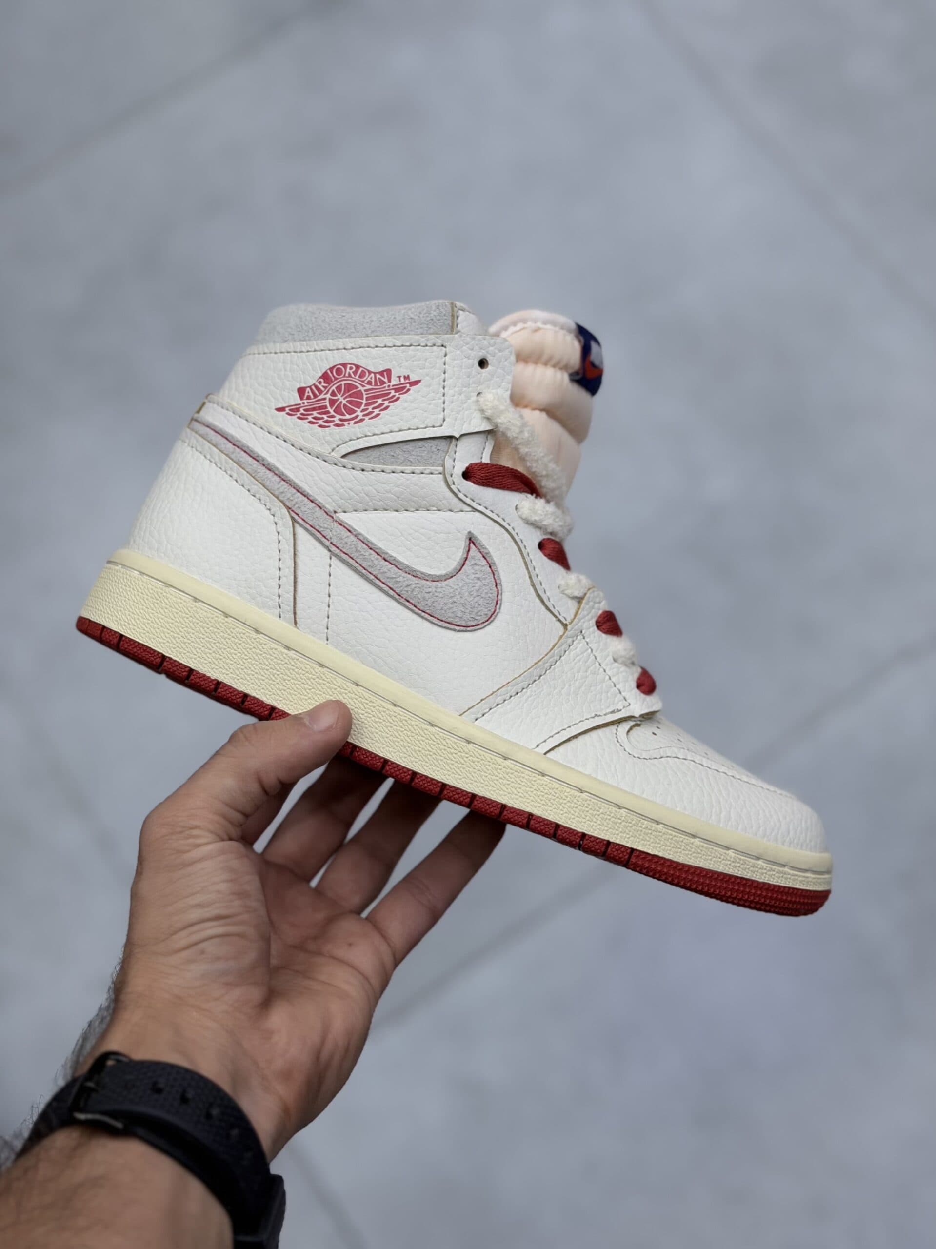 کتونی جردن وان ساقدار ریر ایر | Jordan 1 High Rare Air Sail Cinnabar — تصویر ۳