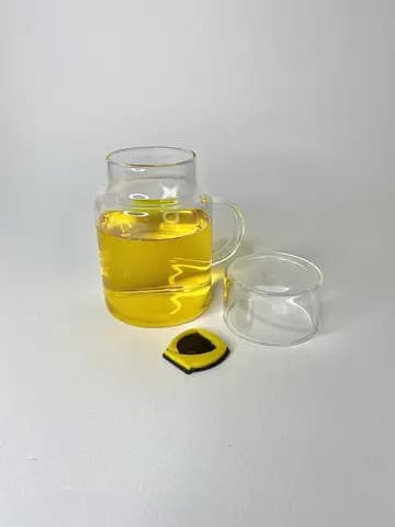 لیوان پیرکس استوانه دسته دار 600 میلی لیتر — تصویر ۳