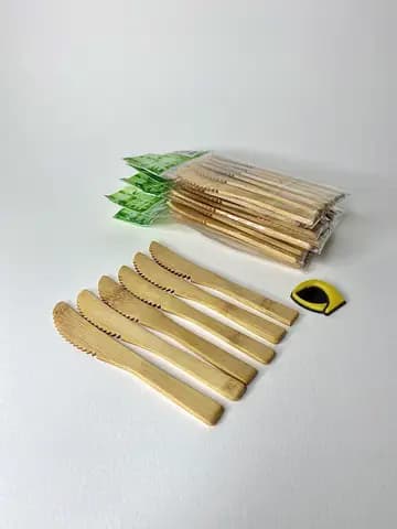 چاقو میوه خوری بامبو 6 عددی