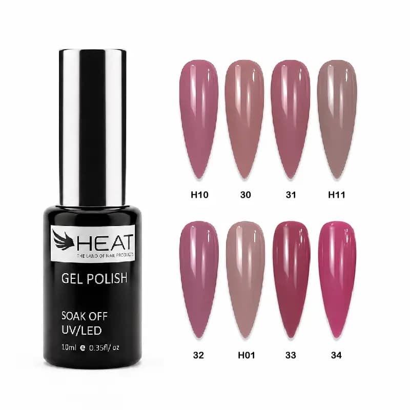 لاک ژل هیت HEAT 10ML — تصویر ۳