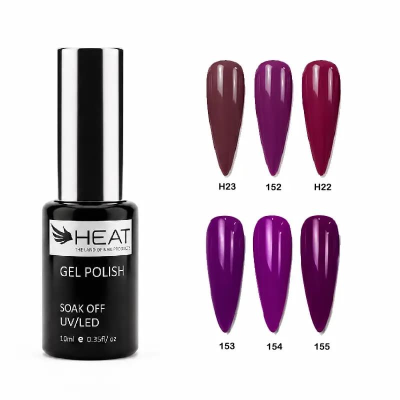 لاک ژل هیت HEAT 10ML — تصویر ۸